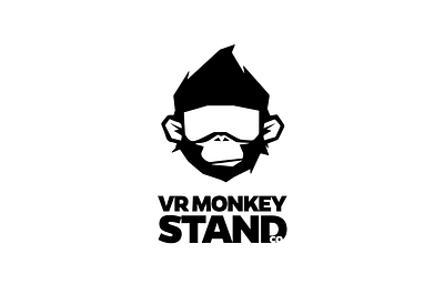 VR Monkey - Logotype brand branding logo logotype