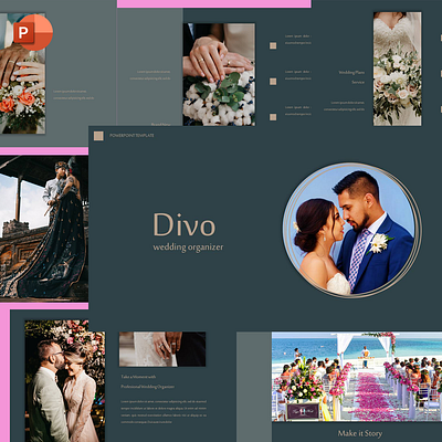 Divo - Wedding Organizer Presentation Template organizer powerpoint presentation template wedding