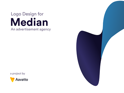 Logo design for an advertisement agency aavatto art brand brand design brand identity branding design graphic design illustration logo minimal ui vector