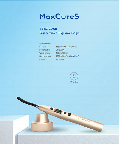 Refine Curing Light MaxCure5 curinglight maxcure5 refinemedical