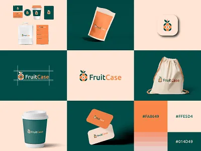 Food Logo Design | Fruit Logo |cafe Logo Design basket branding cafe logo cofee shop coffee design food logo fruit logo gradeint graphic design iconic identity illustration leaf logo logo logo design modern restaurant logo tea ui