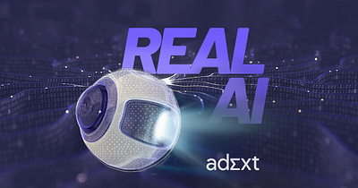 Adext - Branding / UX / Website 3d branding graphic design logo motion graphics ui