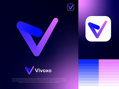 Letter V Logo, Logo Design, Modern logo 3d a b c d e f g h i j k l m n app icon blockchain brand identity branding crypto logo letter letter logo letter v logo design lettermark logo logo design logos logotype modern logo o p q r s t u v w x y z symbol vector visual identity