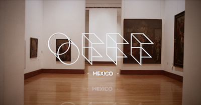 OFFF Mexico - Credit Titles compositing graphic design motion graphics vfx