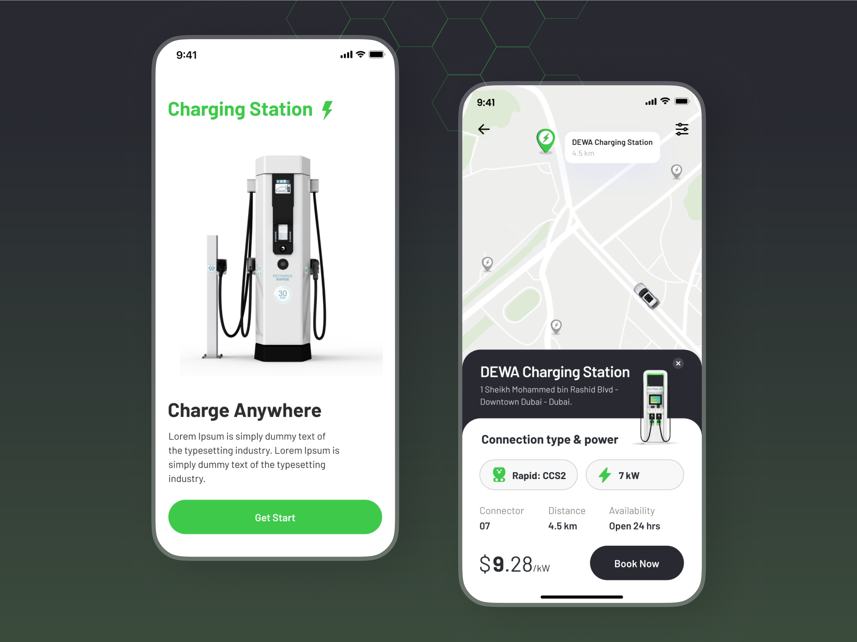 EV Charging Station Finder App by XongoLab Technologies LLP on Dribbble