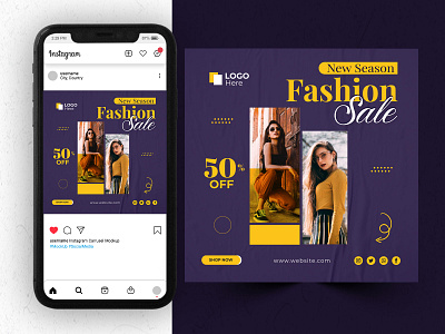 Fashion Social Media Post Instagram Banner Design branding design facebook fashion fashion business fashion design fashion like fashion marketing fashion media fashion social fashion styles fashions fasion social media design instagram love media