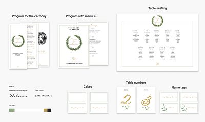 Print: Wedding 2017 graphic design print wedding