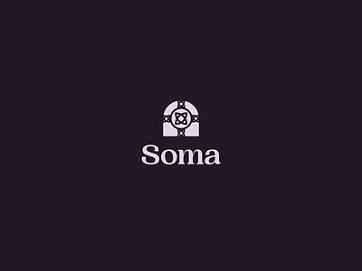 Soma logotype brand branding graphic design icon illustration logo typography vector