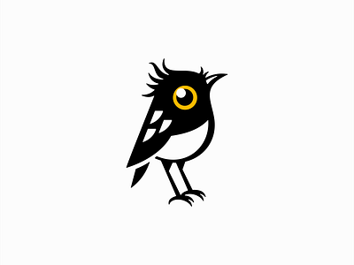 Little Bird Logo animal beak bird branding cartoon cute design emblem icon identity illustration kids little logo mark mascot nature symbol tail vector