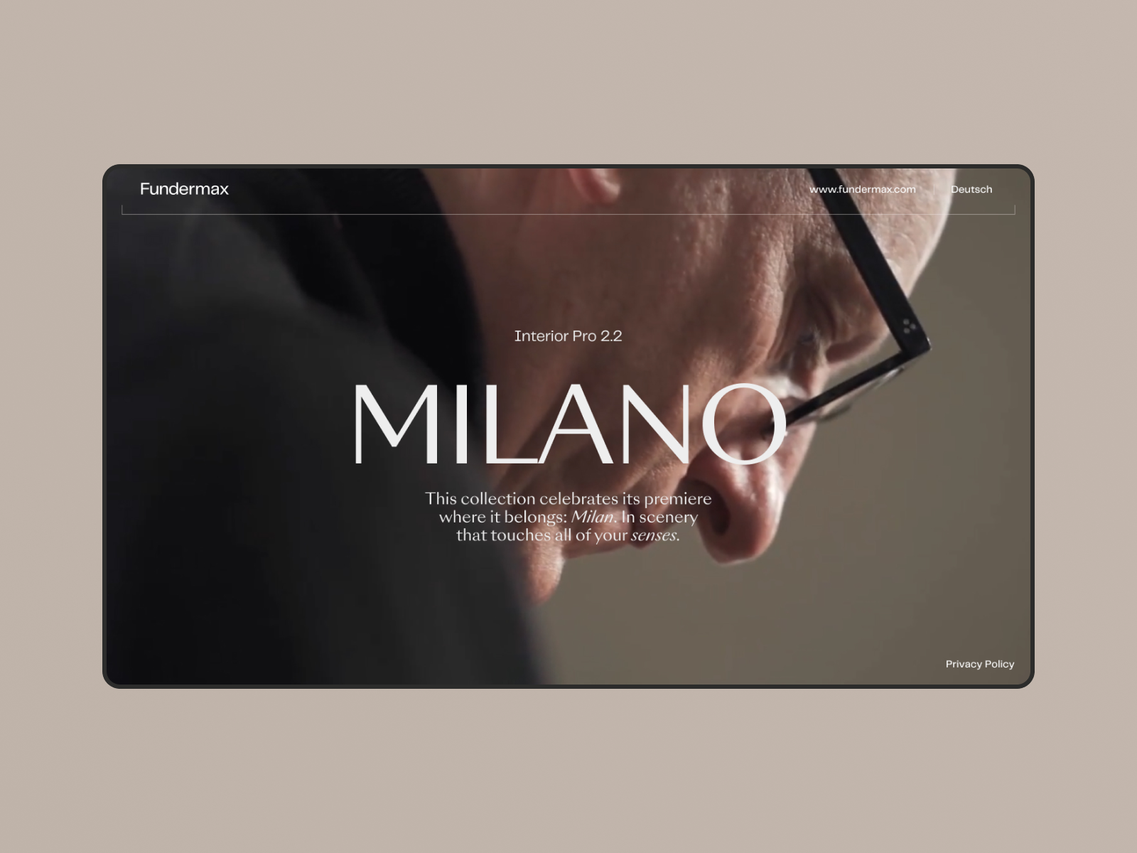 Fundermax—Milano architect architecture clean construction exterior design furniture grid hospitality hotel interior design laminate materials minimal real estate surface texture ui web webdesign website