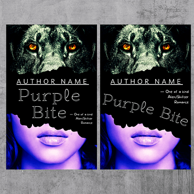 Purple Bite Book Cover Prompt book book cover book design books design graphic design