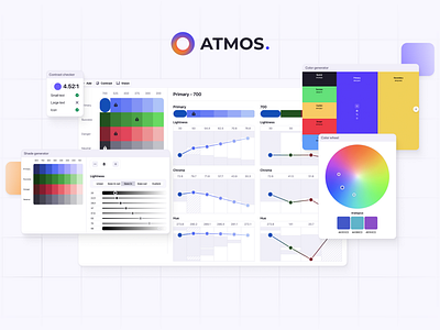 Launching Atmos on Product Hunt branding design desktop illustration landing page ui ux