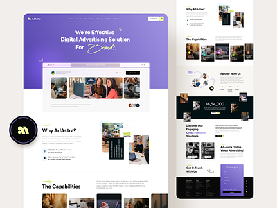 Digital Advertising Agency - Web Design web platform design