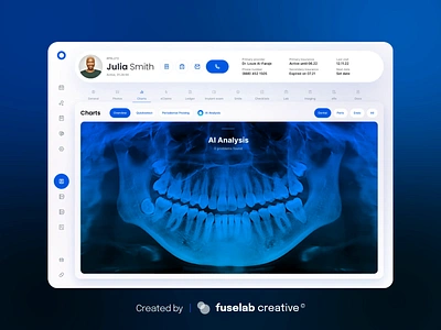 Dental AI Analysis UI/UX Design ai analysis animation dental analysis design digital agency dribbble inspiration interaction interface motion graphics ui user interface