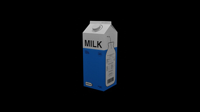 Milkman 3d blender blur branding character coffee and tv england graphic design illustration milk motion graphics packaging packaging design vector
