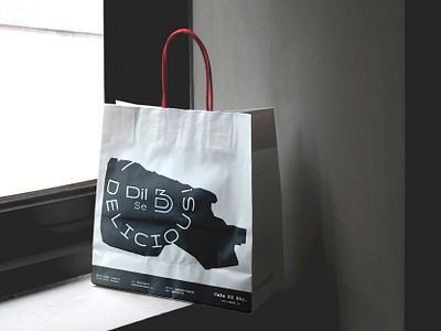 D3 Cafe & Restro logo and takeaway paper bag packaging design... bag bag design brand design brand identity branding design graphic design identity identity design logo logo design packaging packaging design paper bag slogan visual identity