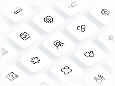 Myicons✨ — Health, Medicine vector line icons pack design system figma figma icons flat icons icon design icon pack icons icons design icons library icons pack interface icons line icons sketch icons ui ui design ui designer ui icons ui kit web design web designer