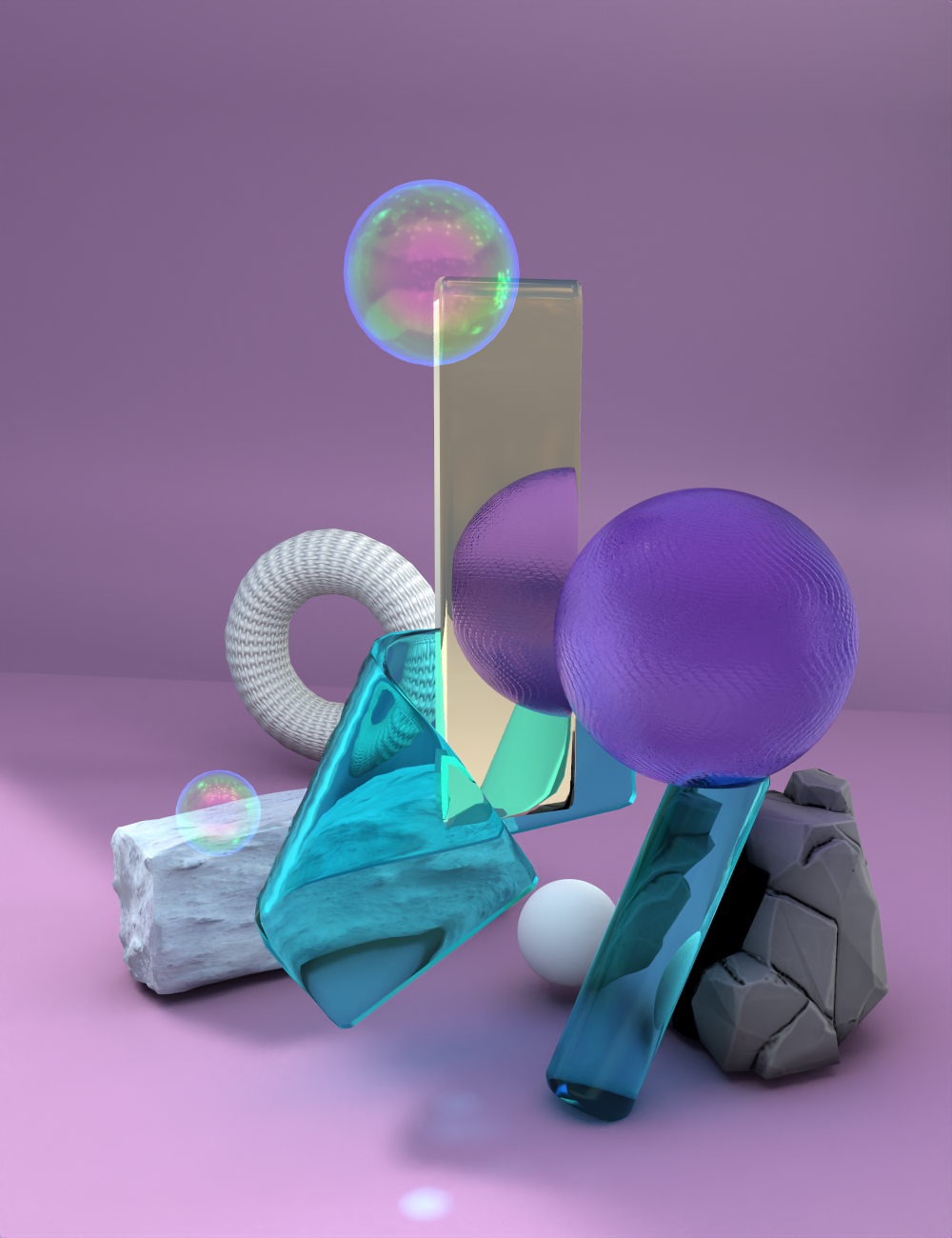 3d design still life design by Natasha Ray on Dribbble