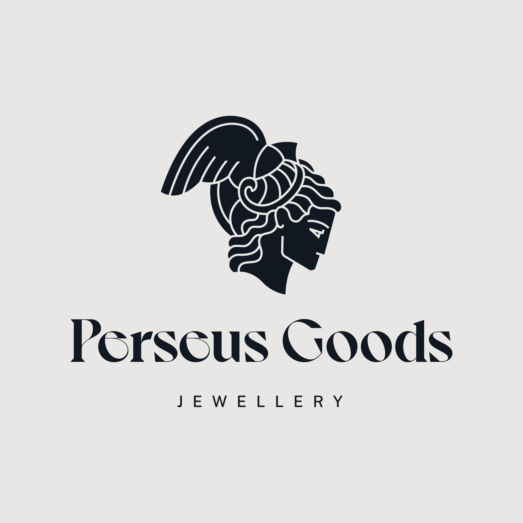 Perseus Goods - Jewellery Designer Brand Identity brand identity branding design illustration jewllery logo logo design