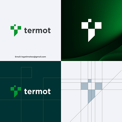 Letter T Logo app branding design graphic design illustration letter t letter t logo logo logo timeless modern logo technology logo typography ui ux vector