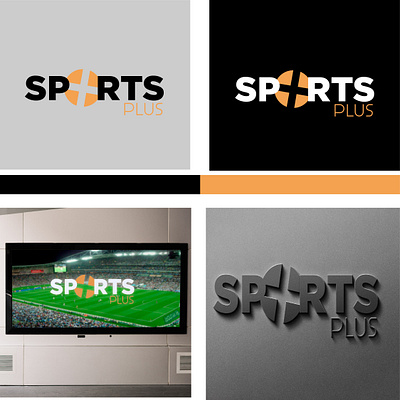Sports Tv channel logo Design app branding design graphic design illustration logo typography ui ux vector