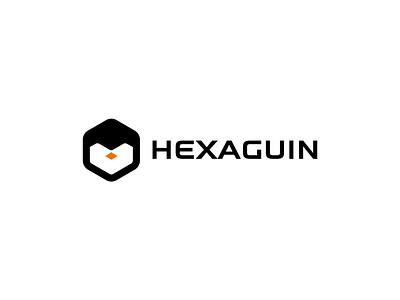 Hexaguin branding clever design geometric hexagon iconic logo logodesign minimalist minimalistic penguin