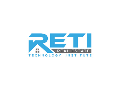 RETI Real Estate logo design branding design graphic design home logo logo logo design logo design challange minimal logo design real estate logo vector
