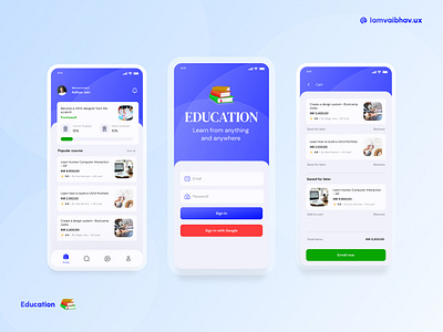 Education App- An online learning platform! by Vaibhav Kandwal ...