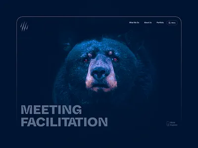 Branding Bear Agency Website {Dark} animation branding business company website corporate website creative agency digital agency digital marketing digital marketing website graphic design homepage illustration marketing minimal portfolio product design studio uiux web design website development