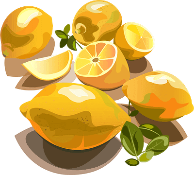 Лимоны ad graphic design illustration vector