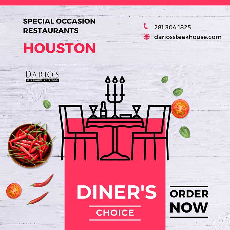 Special Occasion Restaurants in Houston Dario's Steakhouse by Dario's