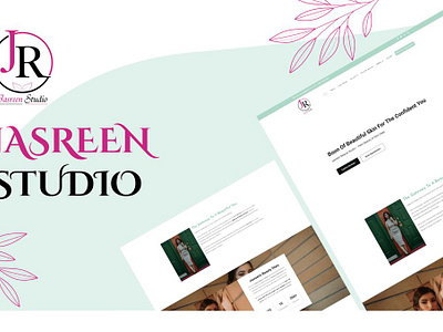 Jasreen Beauty Studio css graphic design html uiux web design website development wordpressdevelopment wordpresswebsite