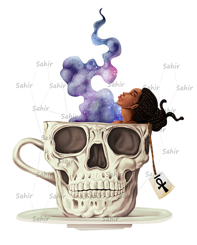 my African American work graphic design illustration new portrait vector