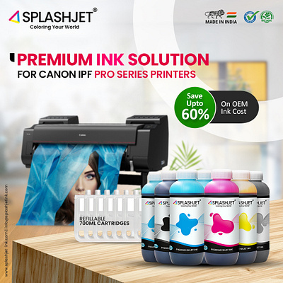 Premium Ink Solution for Canon Ipf Pro Series canon cartridge ink inkjet ink photo ink printing ink for canon splashjet