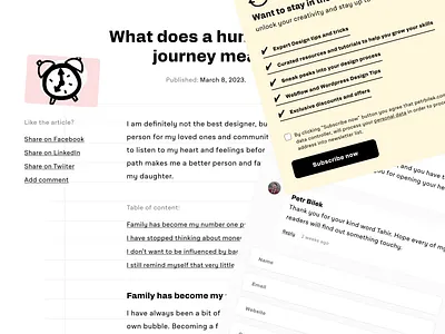 Petrbilek.com - Rebranding - Blog blog blog detail blog list blog post blog wordpress brand branding comment sections comments components figma filtre pagination personal brand personal ui rebranding web notebook web notepad wordpress
