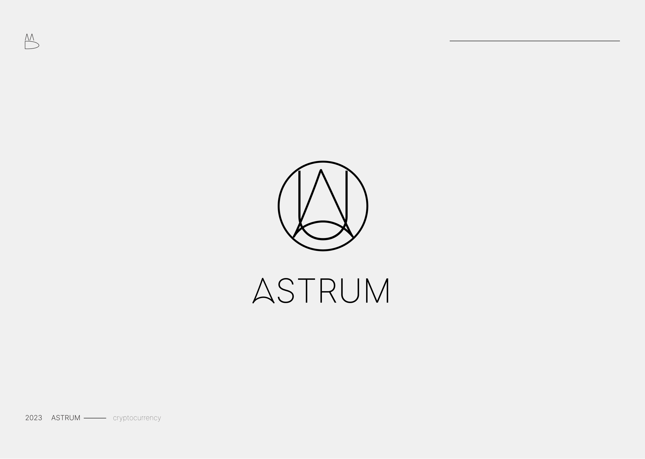 Astrum | Logotype by Asya G on Dribbble, image size:2160x1537