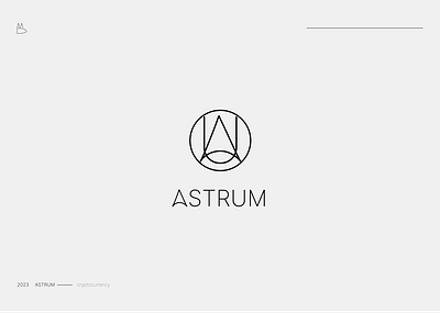 Astrum | Logotype brand brand identity branding design graphic design logo ui