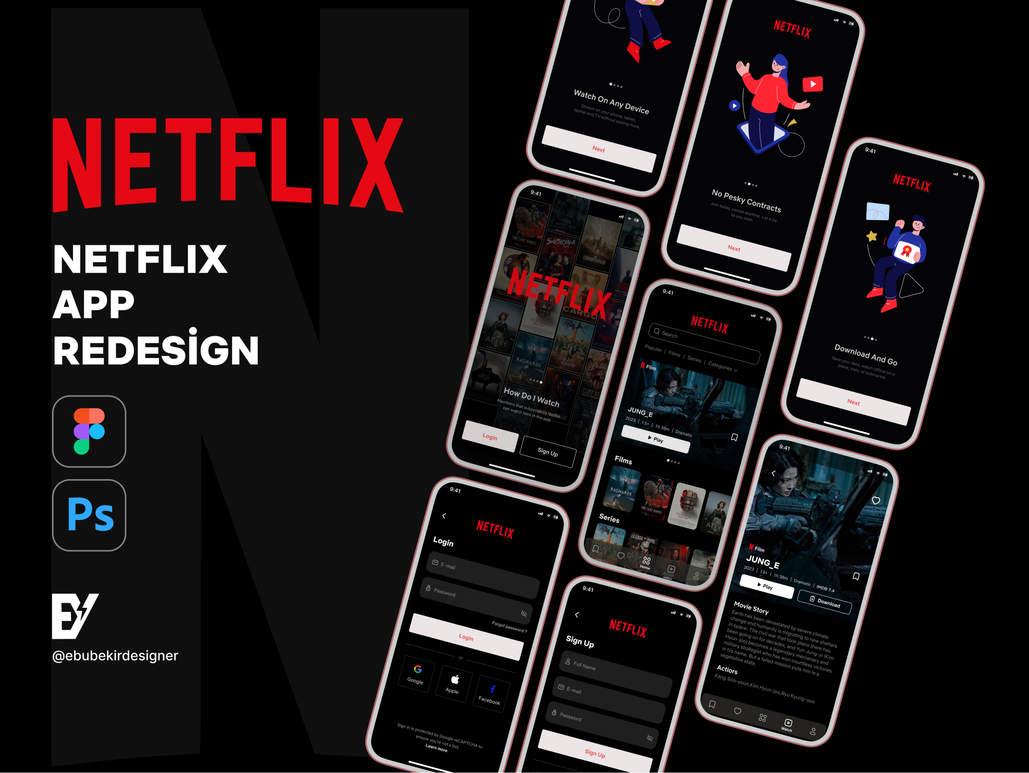 Browse Thousands Of Netflix Mockup Images For Design Inspiration | Dribbble