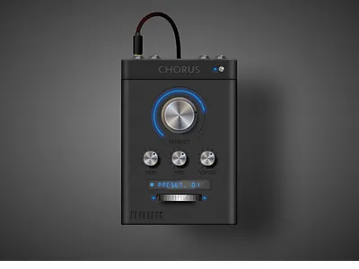 Chorus Effect VST design effect figma ui vst