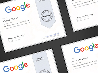 GOOGLE CERTIFICATE ai branding certificate design experience google seestudio ui user ux