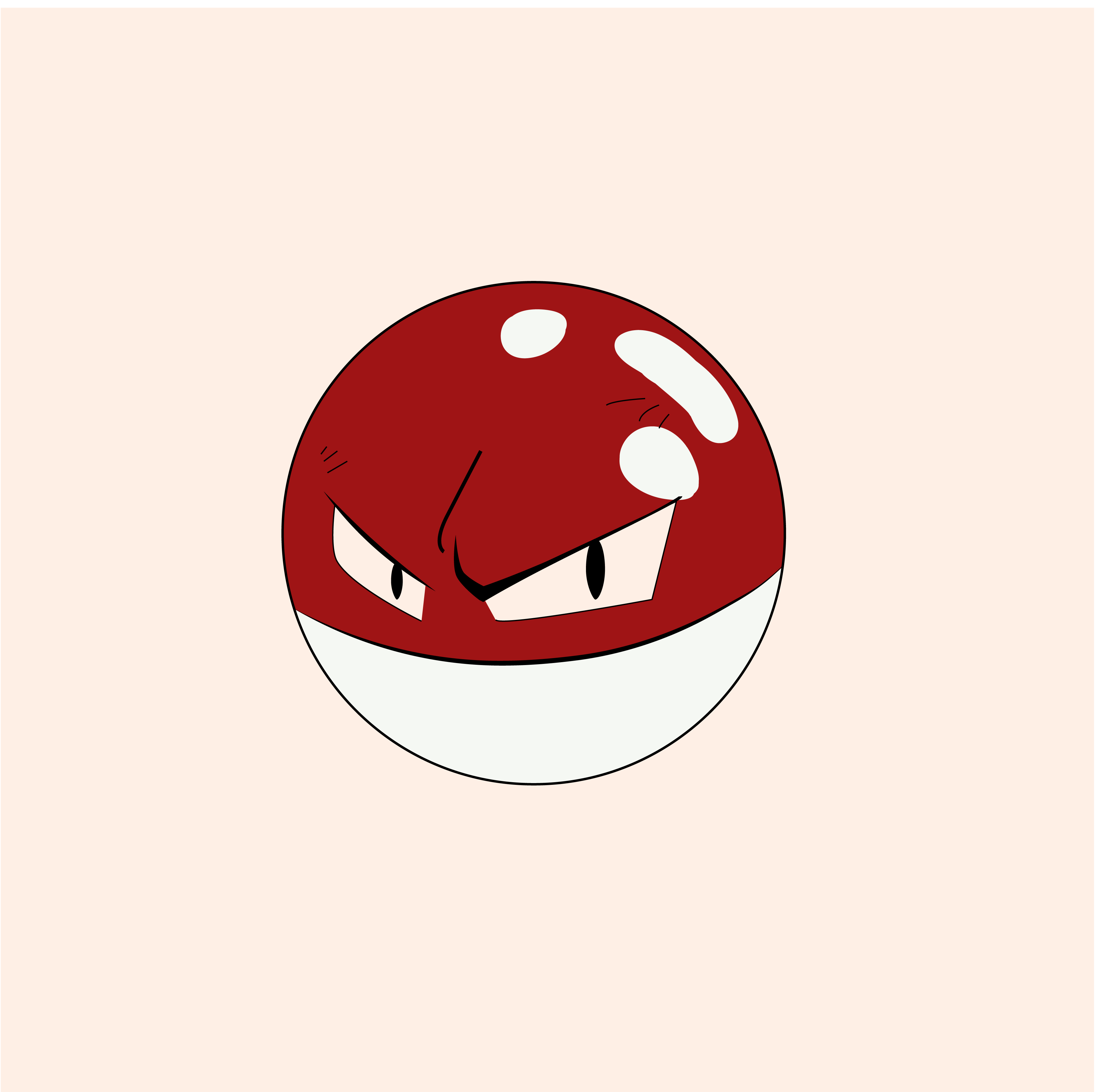 VECTOR] - PokeMon Voltorb on Behance