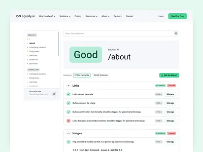 Equally A11y Audit Tool a11y accessibility audit tool ui