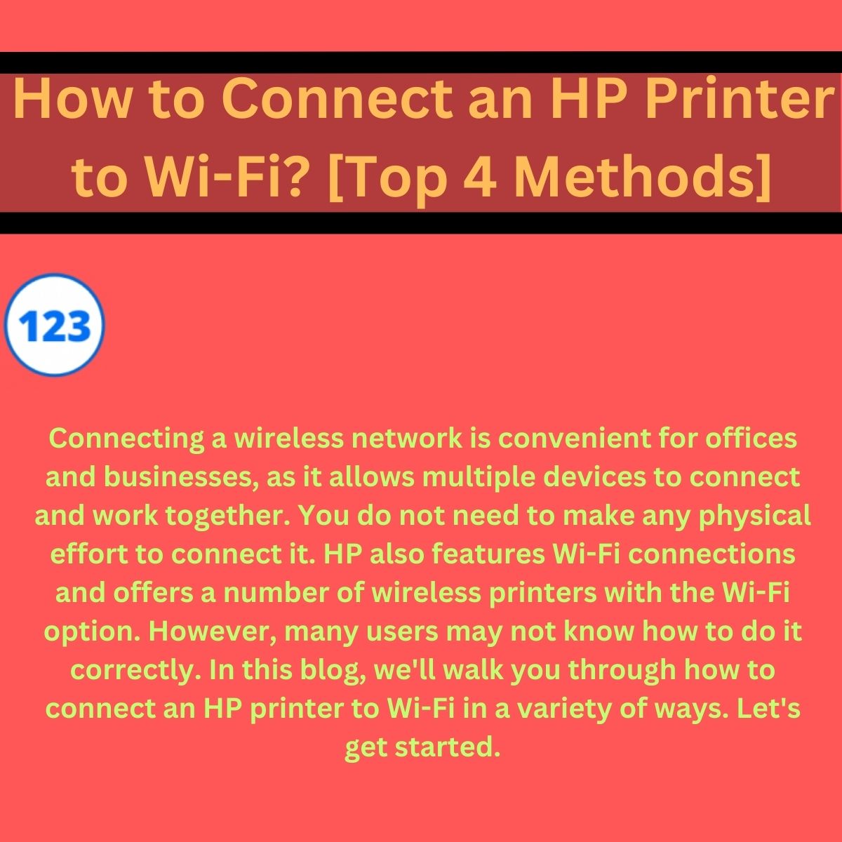 How To Connect An HP Printer To Wi Fi Top 4 Methods By Jeanne On   Original 9fbf0f1b6dc2c45b87f06c6ce04eeff8 