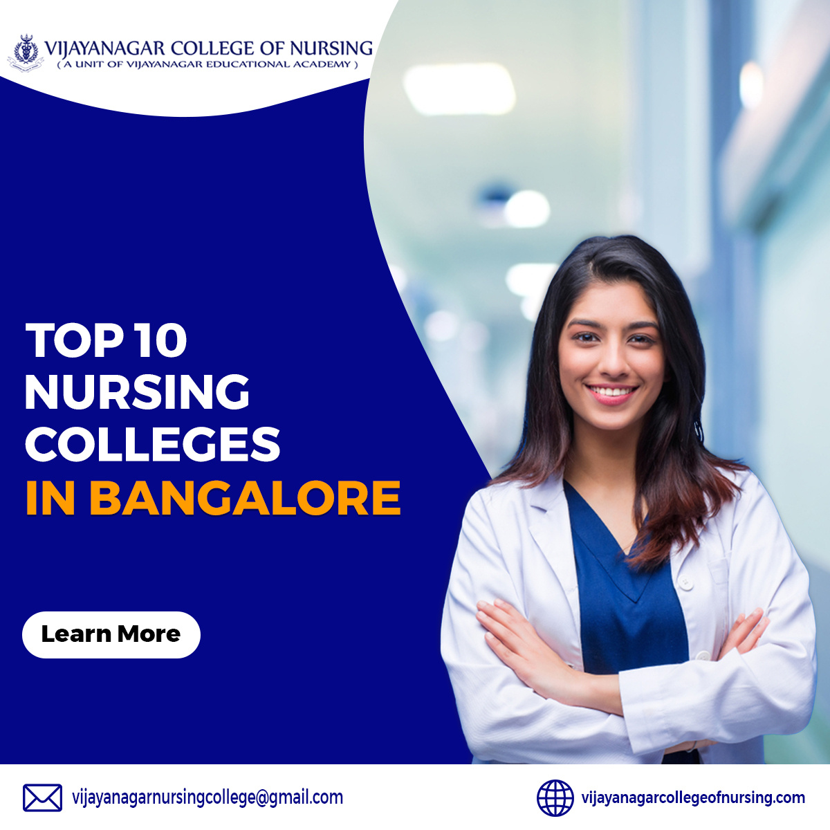 Top 10 Nursing Colleges in Bangalore by Vijayanagar College of Nursing