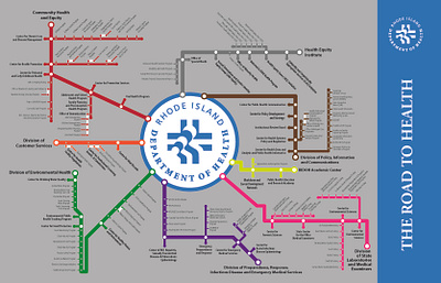 RIDOH Services Department Map adobe app branding design graphic design illustration illustrator logo ui vector