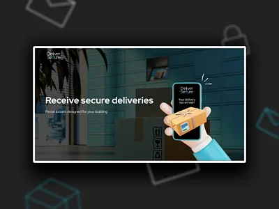 DELIVER SECURE branding creative design editor x illustration logo marketing webdesign webdesignagency website design and development