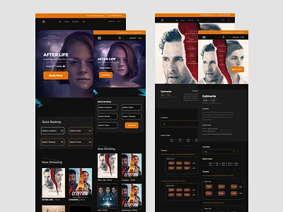 Responsive Website branding design figma herosection illustration logo productdesign ui uidesign website