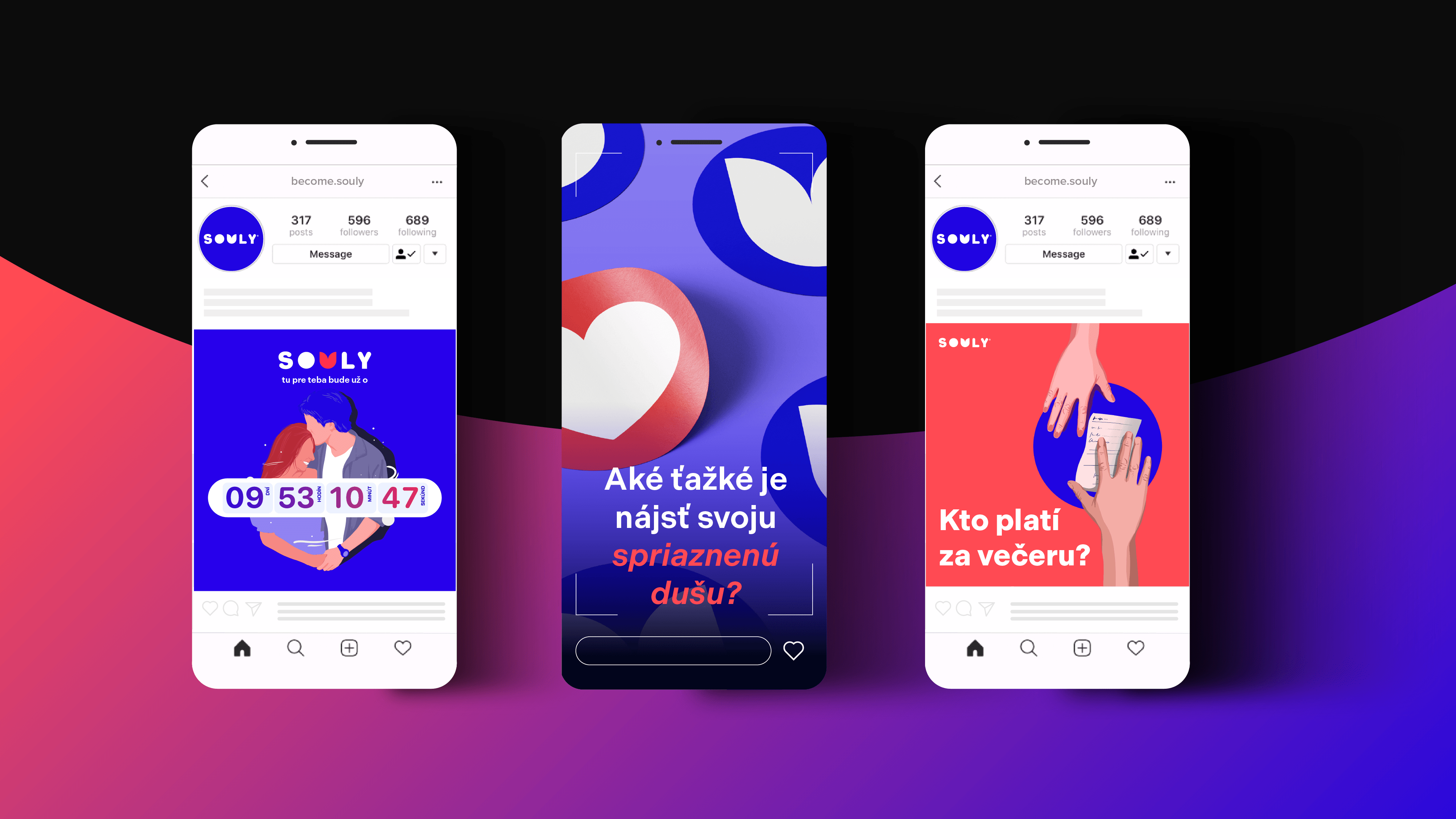 Souly Dating Site branding design graphic design illustration logo typography visual identity