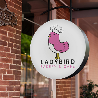 Ladybird Bakery & Cafe Branding Identity (2023) advertising branding branding identity design food delivery food packaging graphic design logo design restaurant branding restaurant logo