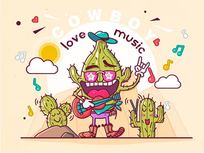 love music design illustration vector